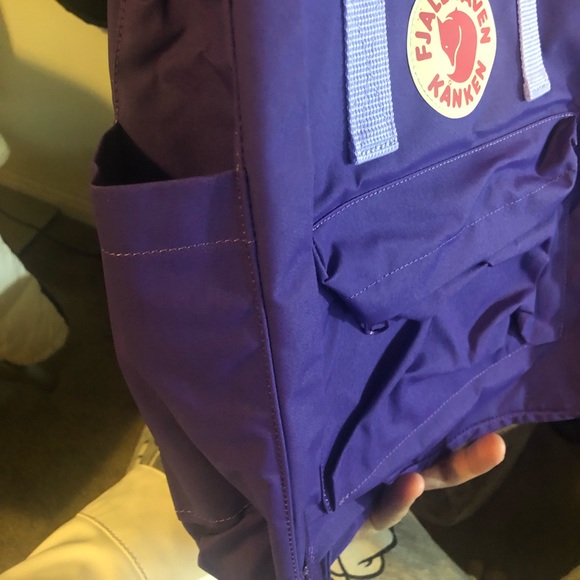 Fjallraven Kanken Backpack Color Purple - Picture 7 of 7